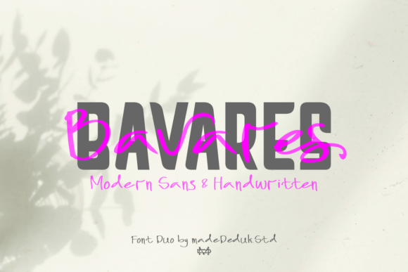 Bavares: A Thoughtful Font Duo for Editorial Warmth