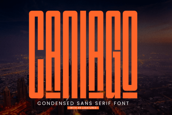 Caniago: A Bold, Modern Sans Serif for Digital Branding