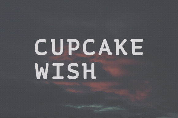 Cupcake Wish: A Refined Sans Serif Typeface for Editorial Clarity