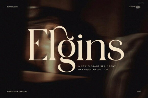 Elgins: A Refined Serif Typeface for Editorial Clarity