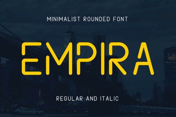 Empira: A Clean, Confident Sans Serif Font for Your Brand