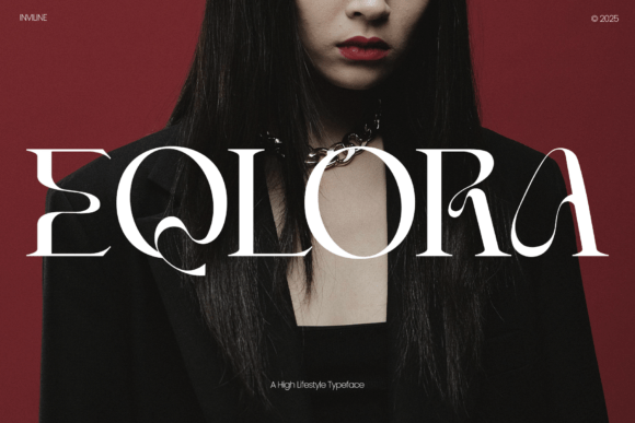 Eqlora: A Luxurious Serif Font for Confident Branding