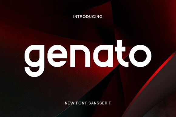Genato: A Sans Serif Font for Editorial Clarity and Charm