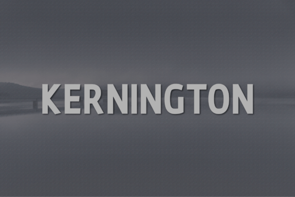 Kernington: A Bold, Modern Typeface for Small Business Branding