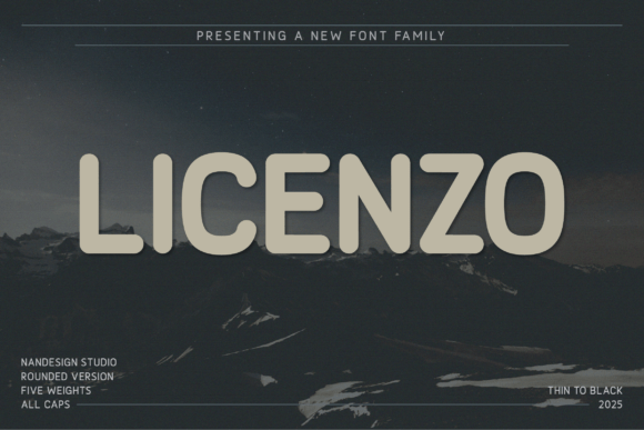 Licenzo Rounded: A Warm, Bold Sans Serif for Campaign Headlines