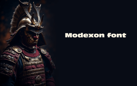 Modexon: A Clean, Confident Sans Serif Font for Digital Brands