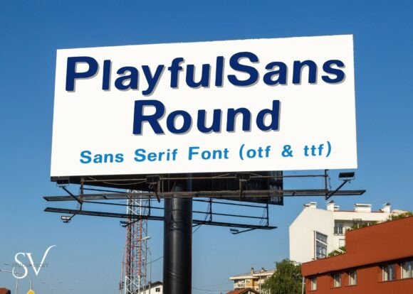 PlayfulSans Round: A Friendly Sans Serif for Handmade Brands