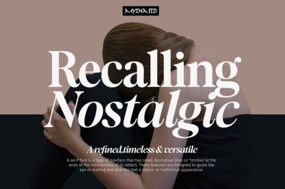 Recalling Nostalgic: A Serif Font That Feels Like Home