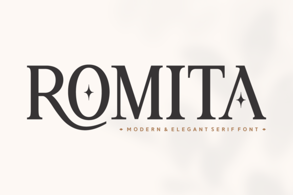 Romita: A Serif That Speaks With Quiet Authority