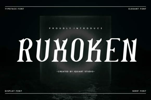 Ruxoken: A Serif Font That Elevates Handmade Design
