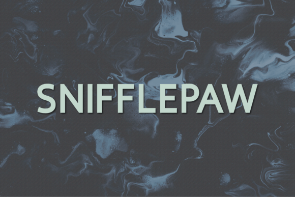 Snifflepaw: A Classy Sans Serif Font for Handmade Brands