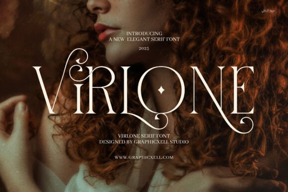 Virlone: A Sophisticated Serif Font for Campaign Headlines