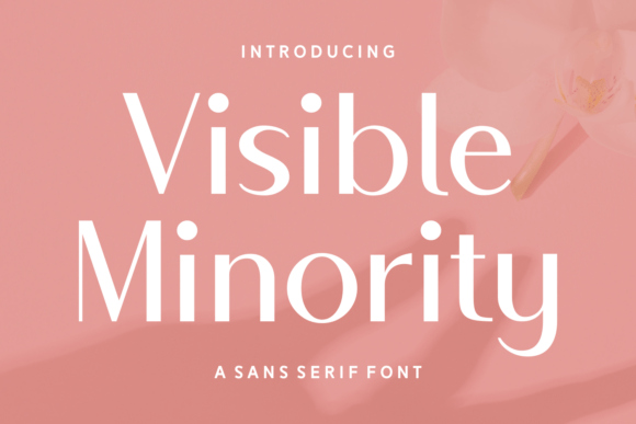 Visible Minority: A Refined Sans Serif for Editorial Calm